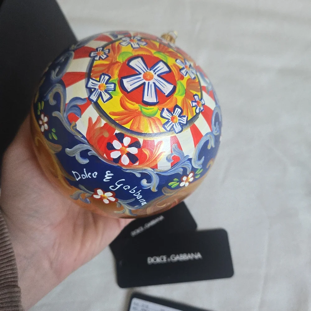 Dolce & Gabbana Multicolor Decorative Holiday Ornament